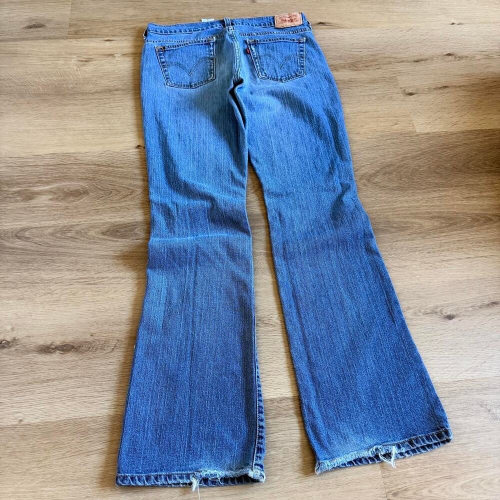 Levi's 515 Boot Cut Jeans Women's 10L Blue Denim Medium Wash - Picture 2 of 8